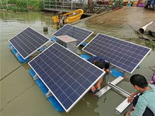 太陽能推流曝氣機