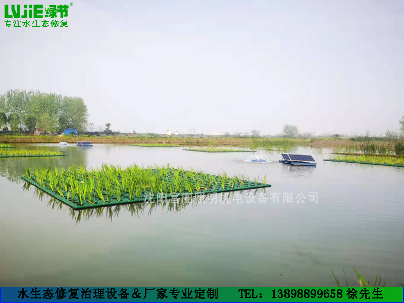 太陽能大流量噴泉曝氣機
